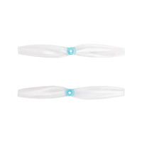4 Pairs / 8 Pairs Gemfan 2610-2 2610 2.6 Inch 2-blades PC Propeller 1.2mm Hole Compatible with 8520 Brushed Motor for 20