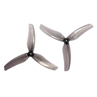 4 Pairs GEMFAN 2609 2.6 Inch 3-blades PC Propeller 1.2mm 1.5mm Hole Compatible with 0816 Motors for RC FPV Racing Drones
