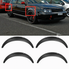 4-Piece/Set Universal Car Wheel Arch Tire Guard Decorative Fender Flexible Yet
