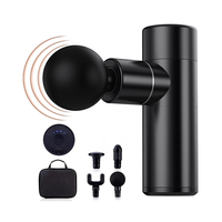 4-Speed Adjustable Mini Fascia Gun Mini Massager Fascia Gun Shock 2800r/Min Muscle Massage Grab Impact Muscle Massage