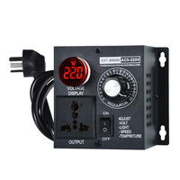 4000W Thyristor Electronic Voltage Regulator 4000W AC110V/220V Wide Control Range with Zero Lag Delay Voltage Absorption
