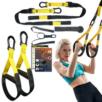 400kg Max Capacity 2.1m Length Resistance Band Set with Handles and Door Anchor Home Gym Full Body Workout Kit Anti-Snap