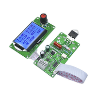 40A / 100A 12864 LCD Display Digital Double Pulse Encoder Spot Welder Welding Machine Transformer Controller Board Time