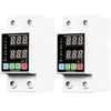 40A 63A Rated Current Automatic Reclosing Protector with Overvoltage Undervoltage Overcurrent Protection Real-Time Dual