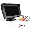 4.3-inch Car LCD Monitor High-Resolution Display Auto-Switching AV Input for Car Screen