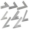 45 Degree Flat Edge Square Ruler For Carpentry Measurment Try Square Carpenter Tools Woodworking Metal Angle Ruler Set S