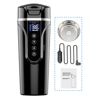 450ml 12V 24V Car Electric Kettle Cup Stainless Steel Smart Temperature Control Display Portable Travel Mug Fast Heating
