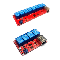 4/8 Channel 5V/12V/24V TCPIP Network Relay Switch Remote and LAN Control Home Automation Smart Devices Low Power Consump