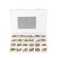 480pcs Monolithic Ceramic Capacitor Assortment Kit 10pF-10uF 50V Fixed Capacitors High Temperature ±10% Tolerance Ideal