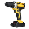 48V 2 Speed Electric Drill Li-Ion Rechargeable Power Hand Drill 18 Gear With LED Working Light Forward/Reverse Switch Fu