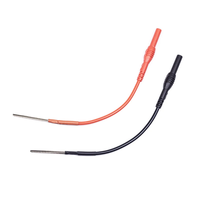 4mm Sheathed Banana Plugs and Outcrop Banana Plug Adapters Ideal for Multimeter Testing Hook Needle Testing Connector Ap