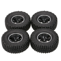 4Pcs AUSTAR AX-3020C 1.9 Inch 103mm RC Car Tires With Hub For 1/10 D90 SCX10 CC01 RC Car Crawler