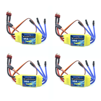 4PCS Brushless ESC 30A Speed Control T-Plug for 2212 Brushless Motor KT SU27 RC Airplane FPV Racing Drone RC Car Boat