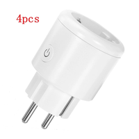 4PCS CROSIKO BSD34EU 16A Smart Zigbee3.0 EU Socket with Electricity Statistics APP Remote Power Monitor Timing Function