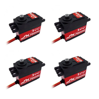 4PCS JX Servo PDI-6225MG-300 Degree PDI-6225MG 25kg Metal Gear Digital Servo For RC Airplane