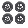 4PCS LDRC 1801 1802 1803 A86 A86P 1/18 RC Car Drift Tires Wheels Rims Vehicles Models Spare Parts LA0034 LA0046