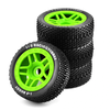 4PCS Off Road Tires Wheel 17mm Hex Hubs for 1/8 RC Racing Car ARRMA Maxx Sledge HPI Kyosho HSP ZD RC Car Parts
