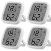4Pcs SONOFF SNZB-02D LCD Smart Temperature Humidity Sensor APP Real-time Monitoring Work with ZB Bridge-P/ ZB Dongle/ NS