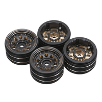4PCS UDIRC UCX2405 UCX2405 PRO 1/24 RC Car Upgraded Parts Metal Wheel Rims UCX24-P088A/B Vehicles Models Spare Accessori
