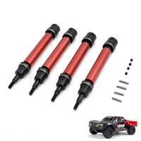 4PCS Upgraded CVD Universal Drive Shaft Front Rear for ARRMA 1/10 Granite Senton BIG ROCK VORTEKS Typhon RC Car Vehicles
