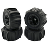 4PCS Upgraded Desert Tires Wheels for 1/12 1/14 1/16 MJX 16208 16209 16210 14209 14210 WLtoys 144001 144002 144010 12400