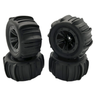 4PCS Upgraded Desert Tires Wheels for 1/12 1/14 1/16 MJX 16208 16209 16210 14209 14210 WLtoys 144001 144002 144010 12400