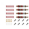 4PCS Upgraded Metal Oil Filled Shock Absorber Dampers for SG PINECONE FORSET 2401 1/24 RC Cars Vehicles Models DIY Modif