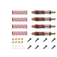 4PCS Upgraded Metal Oil Filled Shock Absorber Dampers for SG PINECONE FORSET 2401 1/24 RC Cars Vehicles Models DIY Modif