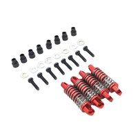 4PCS Upgraded Metal Shock Absorbers Dampers for Wltoys 1/28 284161 284010 284131 K969 K979 K989 K999 P929 P939 RC Cars V