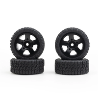 4PCS Upgraded Metal Wheel Rims Tires for SG PINECONE FORSET 2402 1/24 Off-Road RC Cars Vehicles Models Spare Parts Acces