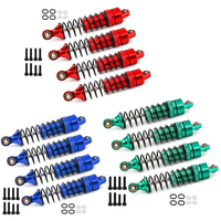 4PCS Upgraded Shock Absorbers Dampers for 1/18 LaTrax RC Cars Vehicles Models Spare Parts Accessories7665