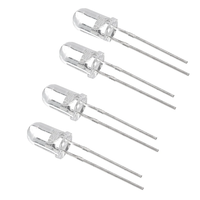 4PCS Wltoys 0122 LED Lights 5mm for 12423 12428 12428-B 1/12 RC Car Spare Parts