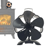 5 Blade Heat Powered Wood Stove Fan Fireplace Fan Furnace Air Blower for Wood/Log Burner/Fireplace Eco Friendly Fan-DY38