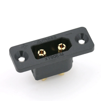 5 PCS Amass XT90E-M XT90 Male Connector Plug with Fixing Mounting Hole