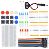 5 Set Starter Kit for UN0 R3 Beginner with 400-hole Mini Breadboard LED Light Jumper Wire Button