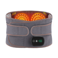 5000mAh Hot Red Light Heating Massage Pads Intelligent 3Temperature Adjustable Levels Electric Heating Waist Protectio