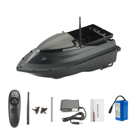 500m Signal Reception High-Speed Electric Remote Control Bait Boat 18000mAh Battery Dual Powerful Motors Level 5 Windpro