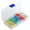 500PCS 3MM LED Diodes Set Multi-Color Red Green Blue Yellow White Clear Lens Round LED Lights Ideal for DIY Electronics