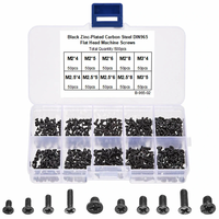500Pcs M2 M2.5 M3 KM Screw Flat Head Phillips Screws Set Kit For RC Model