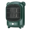 500W Portable Mini Desk Heater Warmer Fan Electric Space Heater Heating Fan PTC Ceramic Heating Elements for Office Home