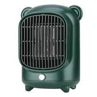 500W Portable Mini Desk Heater Warmer Fan Electric Space Heater Heating Fan PTC Ceramic Heating Elements for Office Home