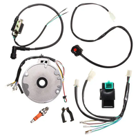 50cc 70cc 90cc 110cc 125cc MagnetoWire Harness CDI Spark Plug Switch Kit Universal for Motorcycle Dirt Pit Bike