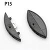 50Pairs Woodworking Lamino Invisible Connector Reusable Accessories P15 P14 Plywood 2 in 1 Fastener for Lamino Slotting