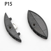 50Pairs Woodworking Lamino Invisible Connector Reusable Accessories P15 P14 Plywood 2 in 1 Fastener for Lamino Slotting