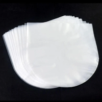 50Pcs/Set Antistatic Clear Plastic Cover Inner Sleeves for 12