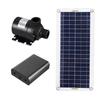 50W 800L/H Solar Panel Power Bank WaterPump Set Ultra-quiet Submersible Water Pump Motory Fish Pond Garden Fountain Deco