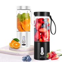 530ML Powerful Portable Blender for Smoothies Shakes USB Rechargeable Food Processor Fruit Mixer Machine Mini Juicer Ble
