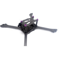 533Air 188mm X Type 5 Inch Frame Kit Compatible with HDzero Nano90+RC18D Camera for RC FPV Racing Drones
