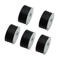 5Pcs 250m 30AWG Black OK Line Circuit Board Flyer Wire Airline PCB Jumper Cable Wrapping Wire
