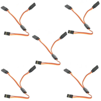 5PCS Amass 30cm Y Servo Cable Lead Splitter For JR Spektrum HITEC